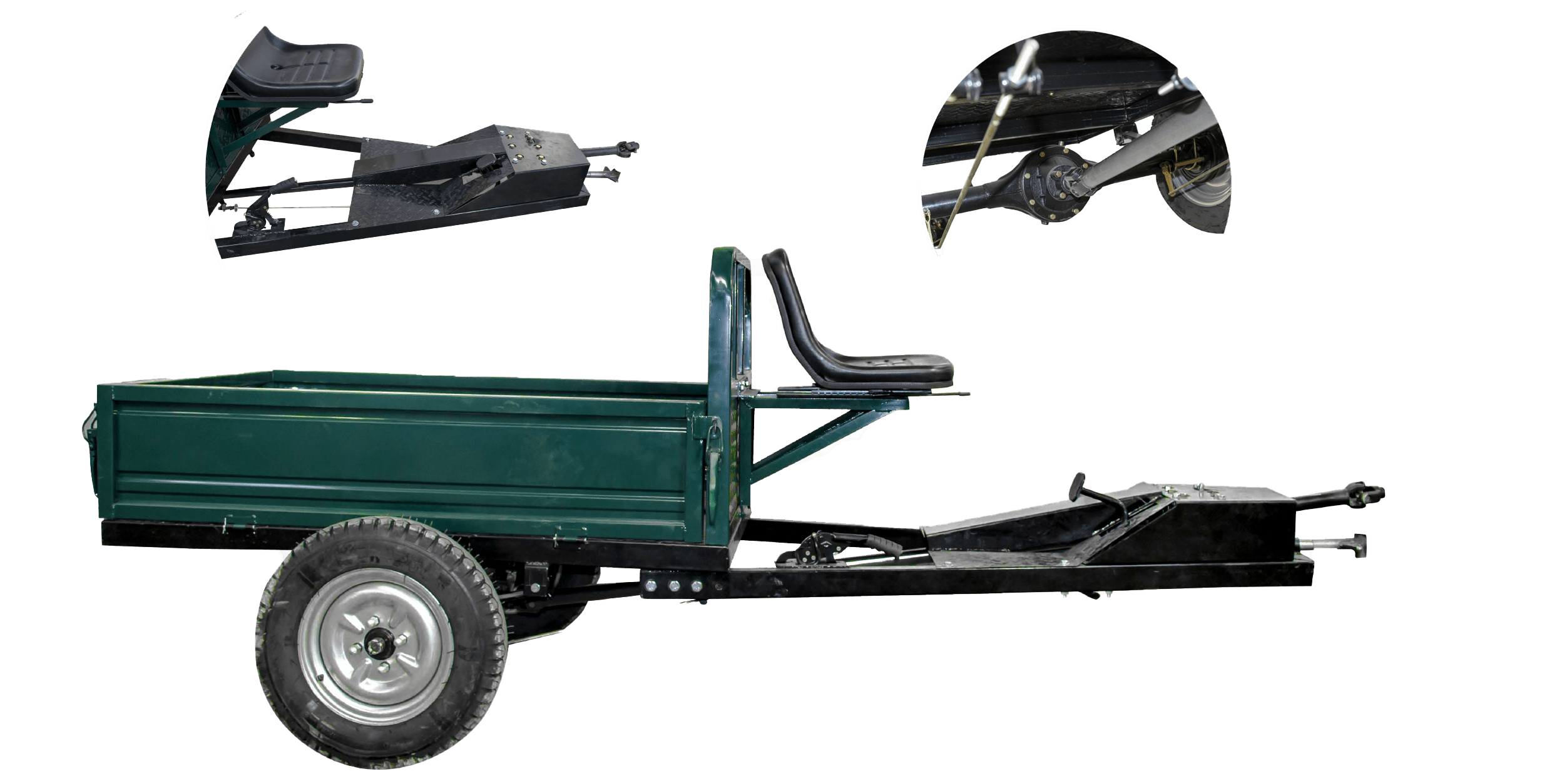 KRM 400 4X4 ŞANZIMANLI RÖMORK