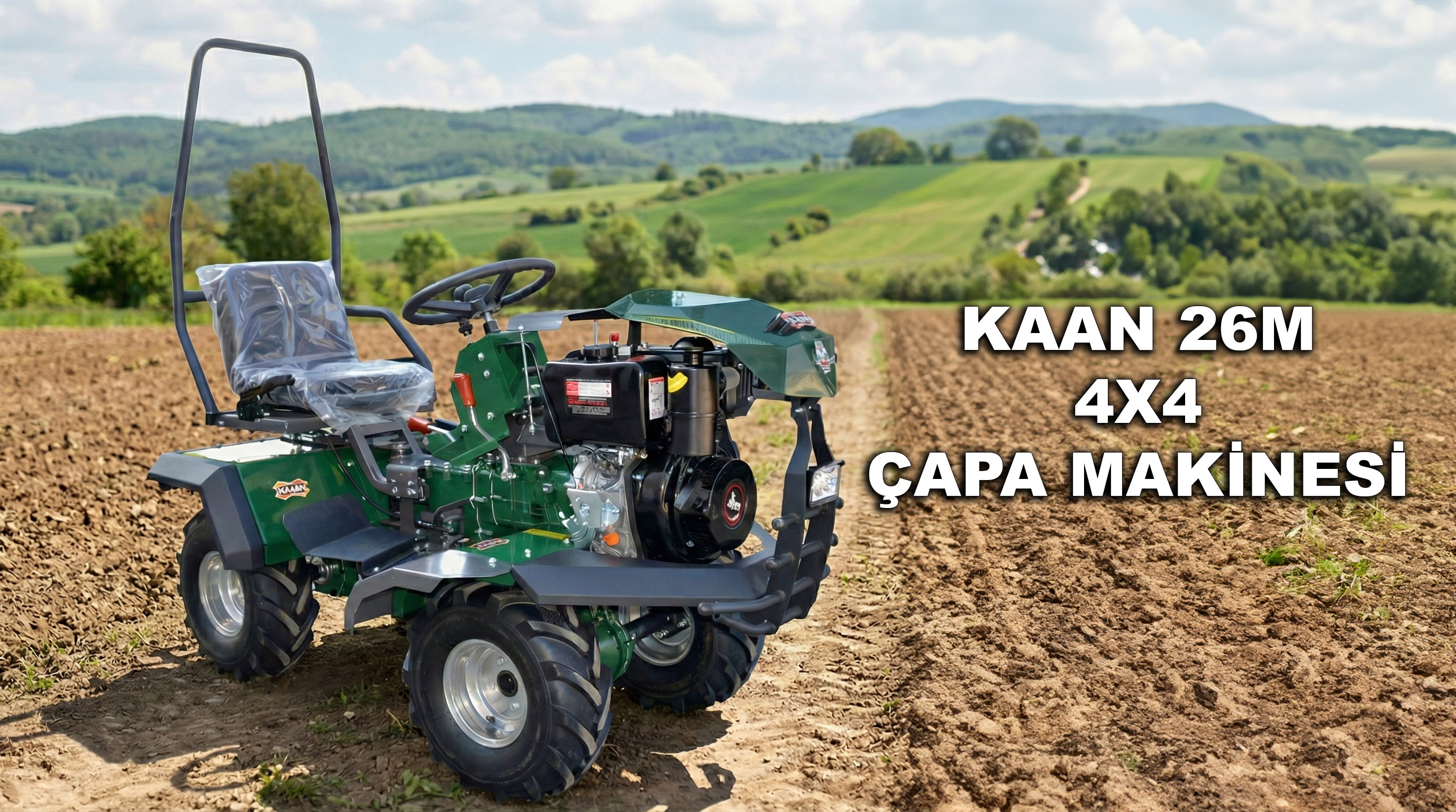 KAAN 26M 4x4: Üzerine Oturulabilen ve Zorlu Arazileri Dize Getiren Yerli Güç