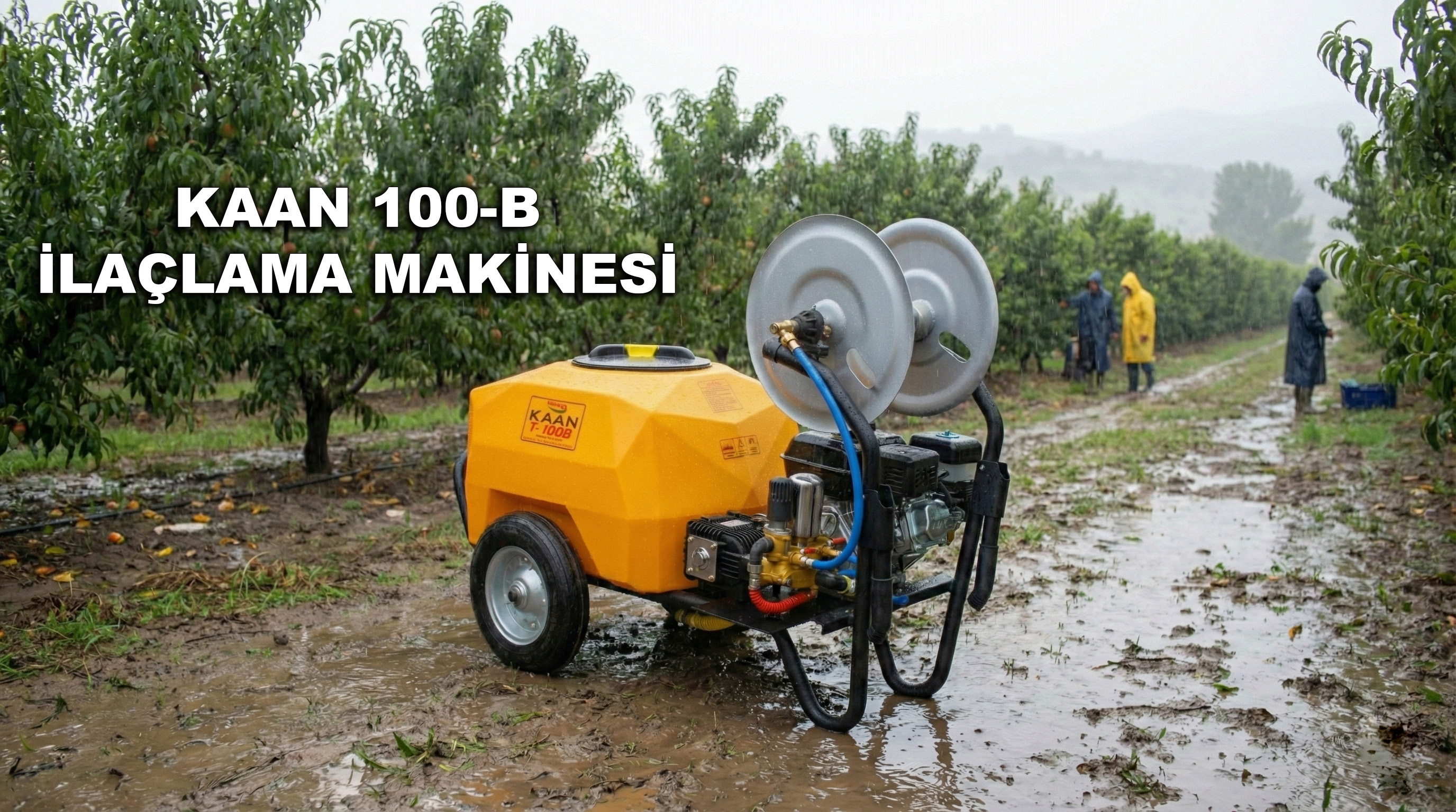 KAAN T100-B BENZİNLİ İLAÇLAMA MAKİNESİ