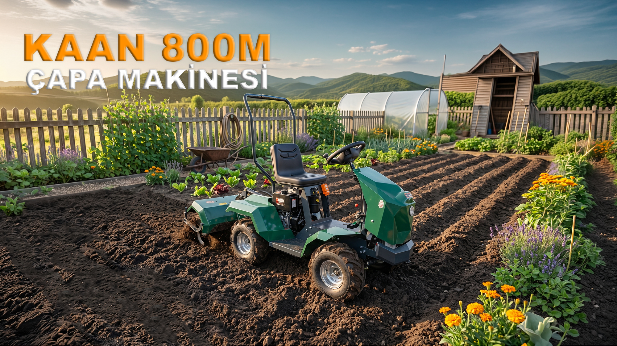 KAAN 800M ÇAPA MAKİNESİ